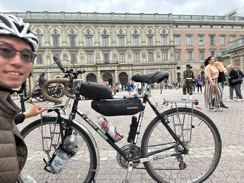 ストックホルム・王宮前