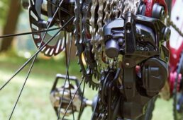 カセットとリヤディレーラー