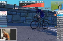 ゴールへ向かってひたすら踏み続ける西谷店長