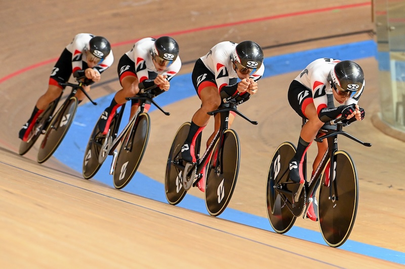 2025全日本選手権トラック　チームブリヂストンサイクリング