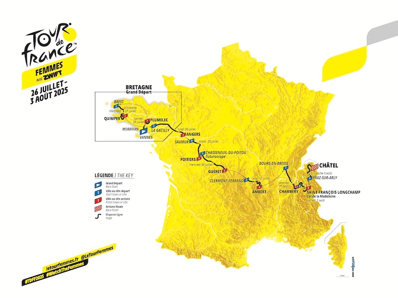 ツール・ド・フランス ファム2025結果