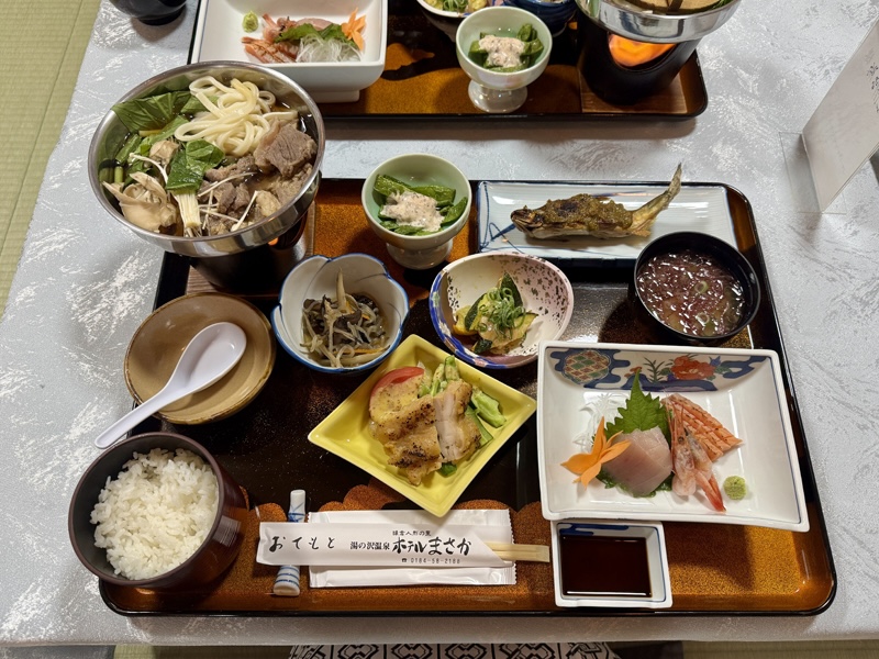 ホテルまさかの食事