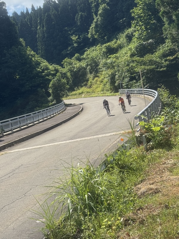 ダウンヒル区間