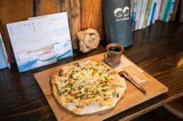 ノリもちチーズピザ