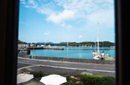 ワーキングスペースの窓から見える景色