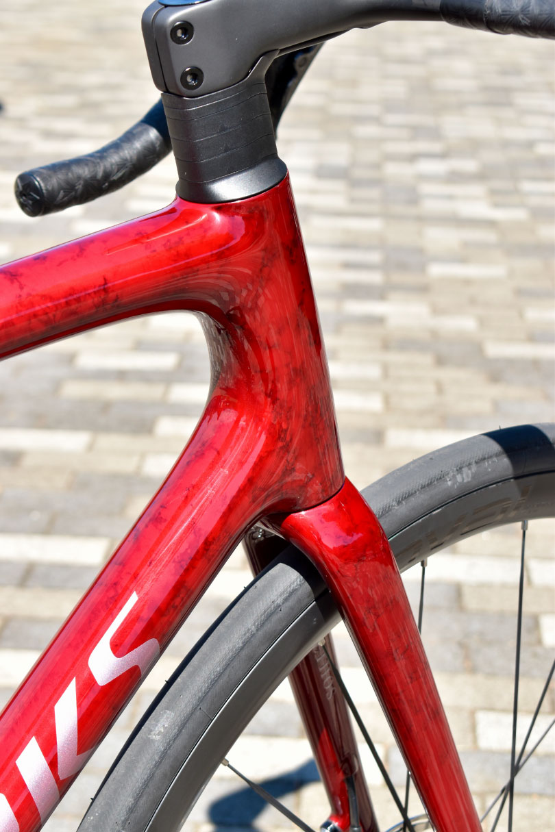 エートス2のヘッドチューブ