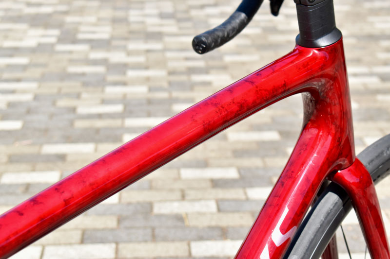 エートス2のトップチューブ