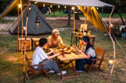 ポロフを食べる