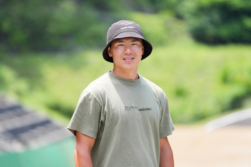 全日本BMX連盟公式アンバサダー　長迫