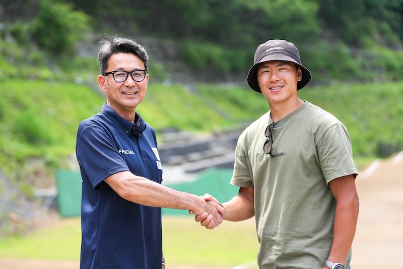 全日本BMX連盟公式アンバサダー　長迫