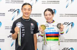 佐藤水菜＆窪木一茂メダル獲得記者会見