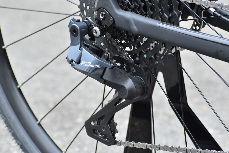 クオートに対応する電動リヤディレーラー