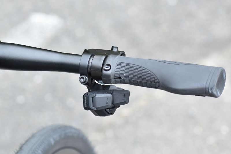 クオートの手元変速スイッチ