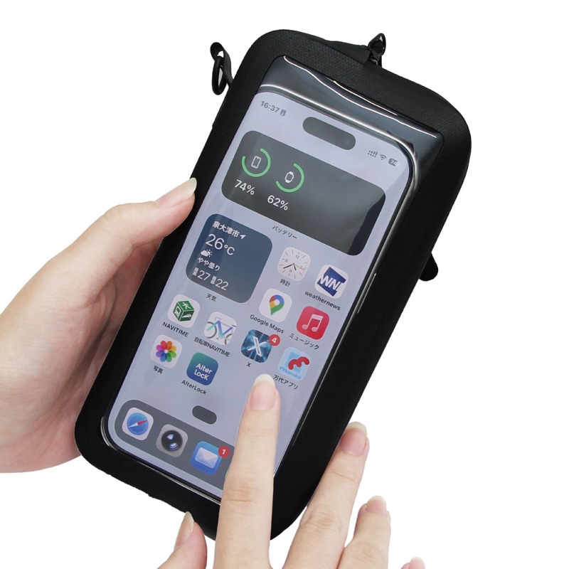 防水スマートウォレットクリアSL