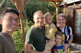 Bohusさん一家と