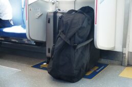 東京モノレールの車内