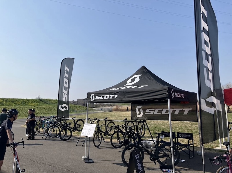 アールファクトリー「スコット試乗会」