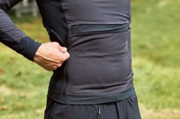 サイクルサイドジップウエストウォーマー