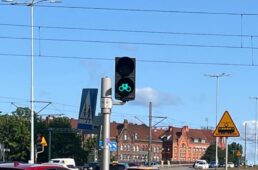 自転車専用の安全に配慮した信号システム