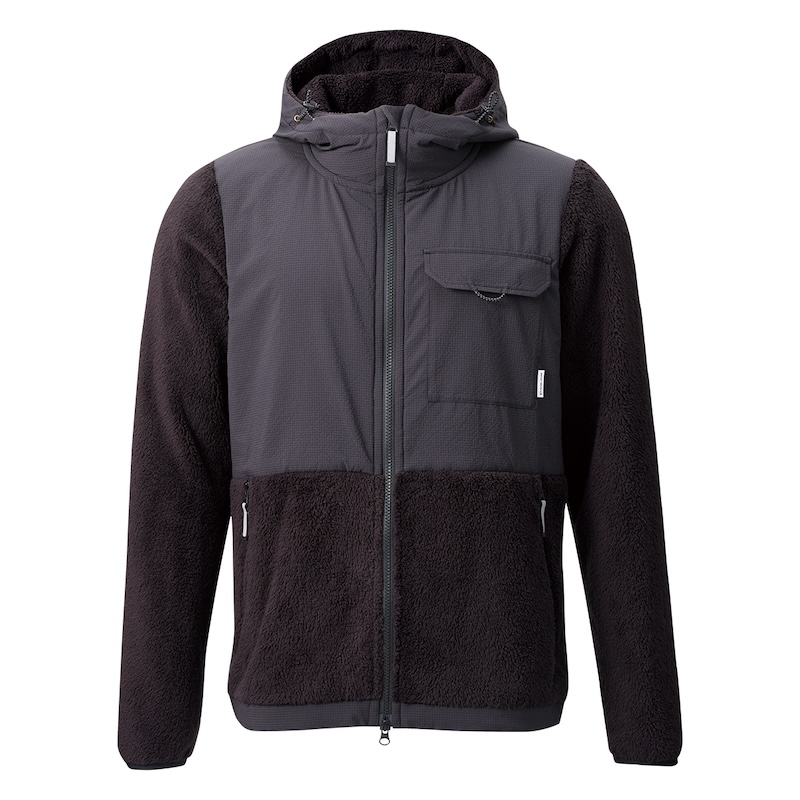 パールイズミ　バリア フリース パーカー