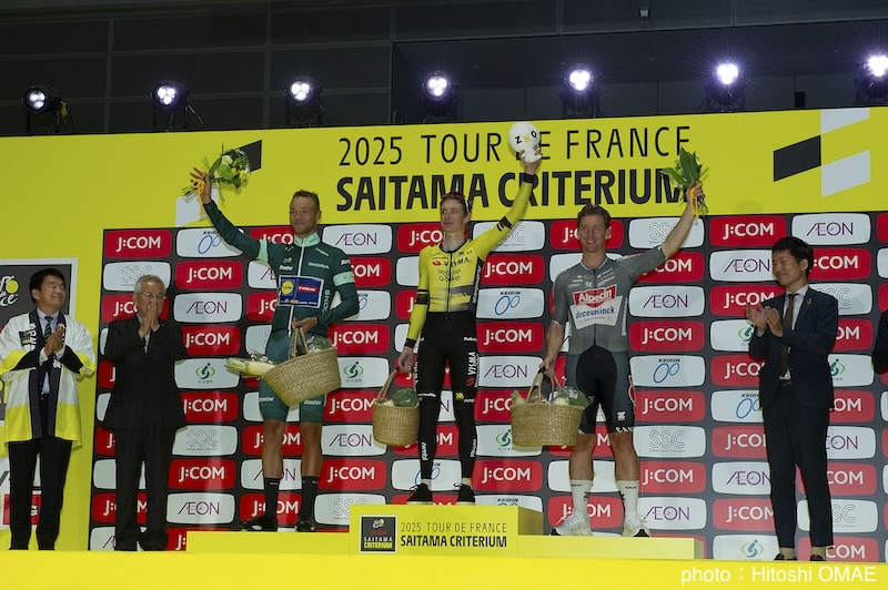 ツールドフランスさいたまクリテリウム2025　結果