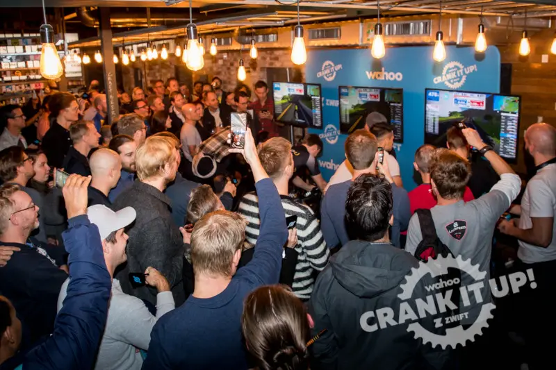 ワフー KICKR Night at ハヤサカサイクル