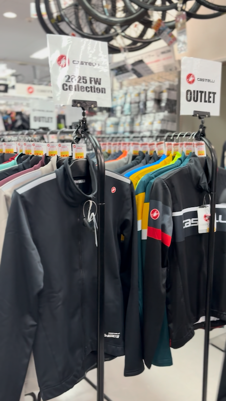 ウエムラサイクル梅田店セール