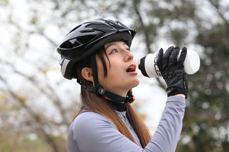 こまめな水分補給を