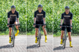 低速でどんな位置からでもペダルを外して足を着く