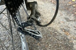 壊れたディレーラー