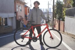 自転車協会　冬のクロスバイク通勤