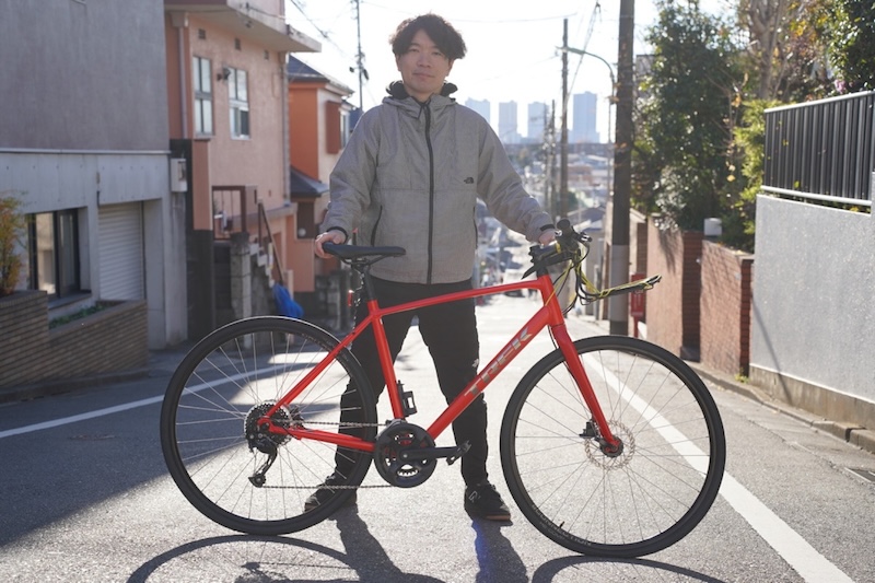 自転車協会　冬のクロスバイク通勤