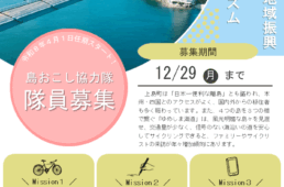 上島町・地域おこし協力隊