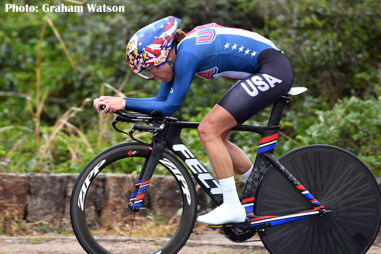 リオ五輪　女子タイムトライアル