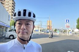 ライド前の猪野さん