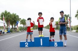 小学生の表彰台