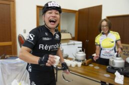 伊原間公民館のエイド