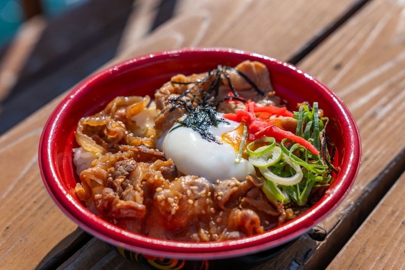 レモンポーク丼