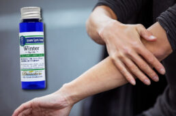 ホットオイルを塗る