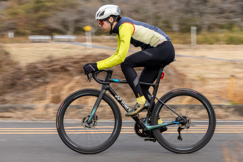 ヨネックス・トレースを野中秀樹さんが試乗