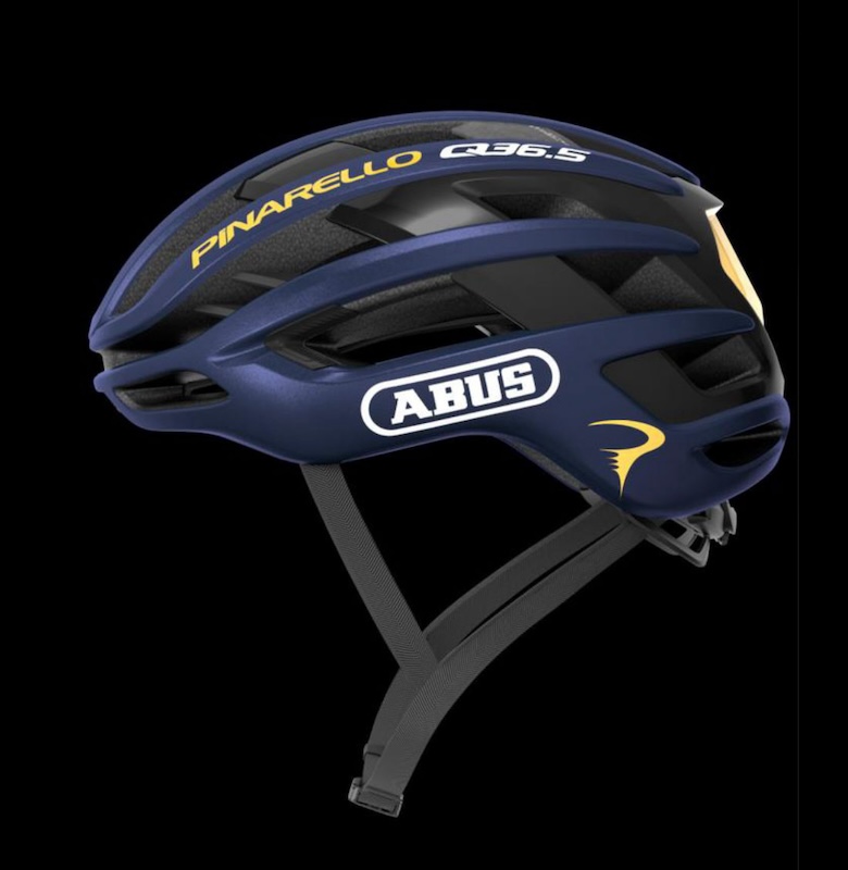 ABUSヘルメットがピナレロ・Q36.5プロサイクリングチームをサポート