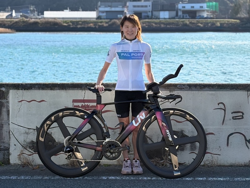 Livがトライアスロン・高橋真紀と機材サポート契約を締結