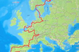 これまでの全ての移動ルート