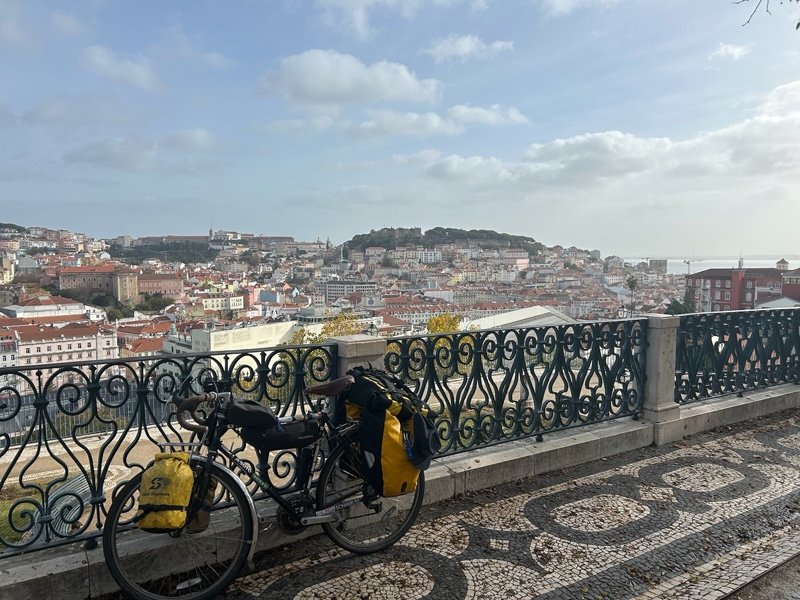 リスボンを一望