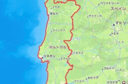 ポルトガルの地図