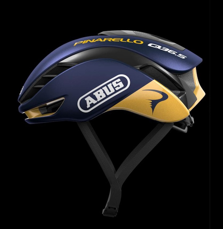 ABUSヘルメットがピナレロ・Q36.5プロサイクリングチームをサポート