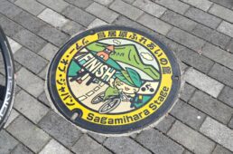 ツアー・オブ・ジャパン記念のマンホール