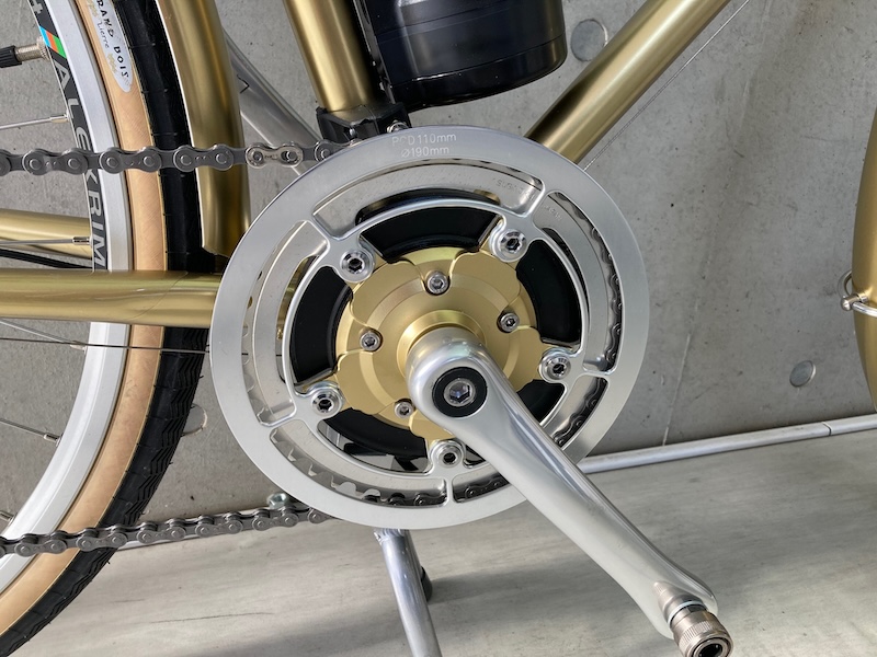 ベル・プリモⅡ型のクランク