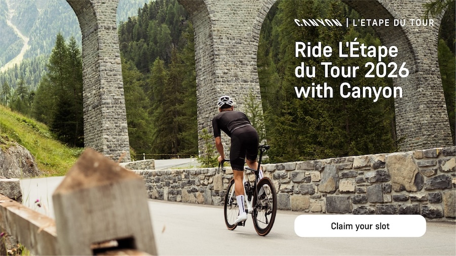 キャニオンが「エタップ・デュ・ツール」公式パートナーに