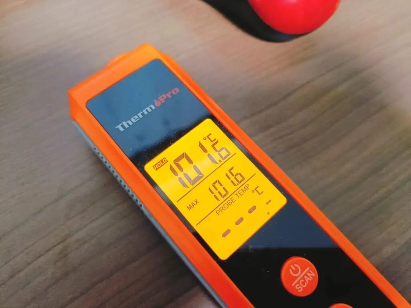 某メーカーの電動ポンプで6barまでを2回入れた後の口金付近の温度